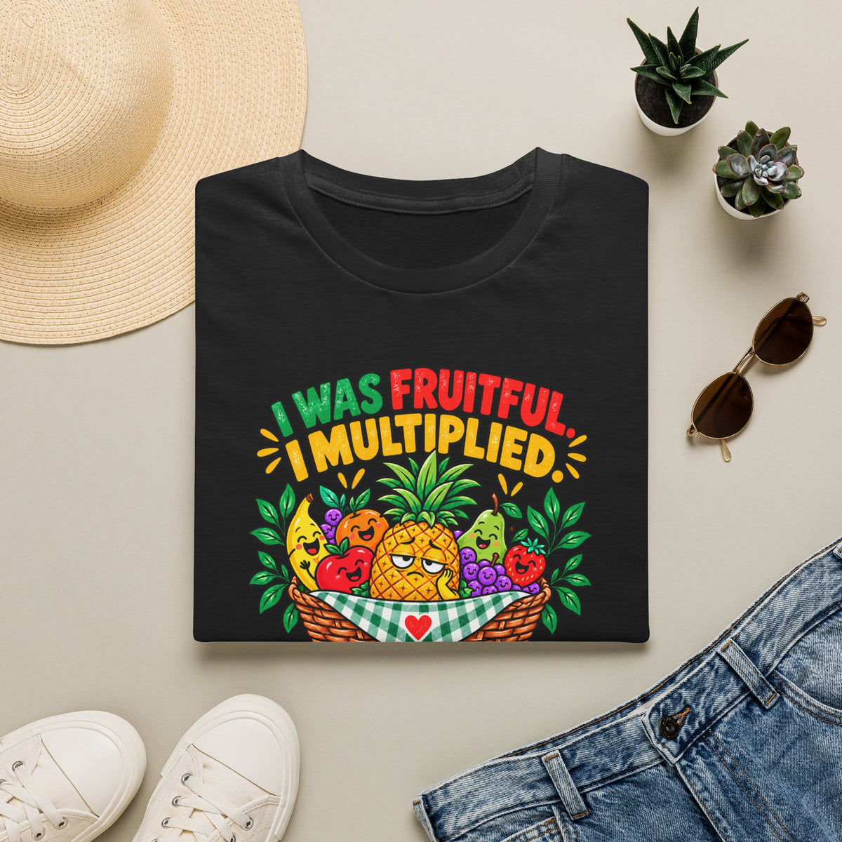 I Was Fruitful I Multiplied T-Shirt —  Graphic Tee