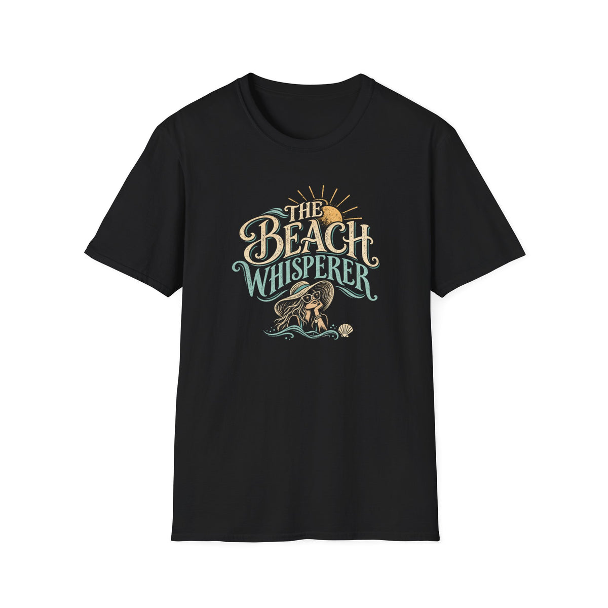 The Beach Whisperer T-Shirt — Vintage Coastal Surf Tee