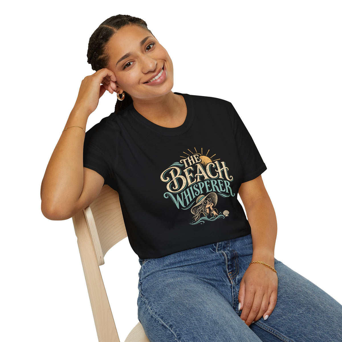The Beach Whisperer T-Shirt — Vintage Coastal Surf Tee