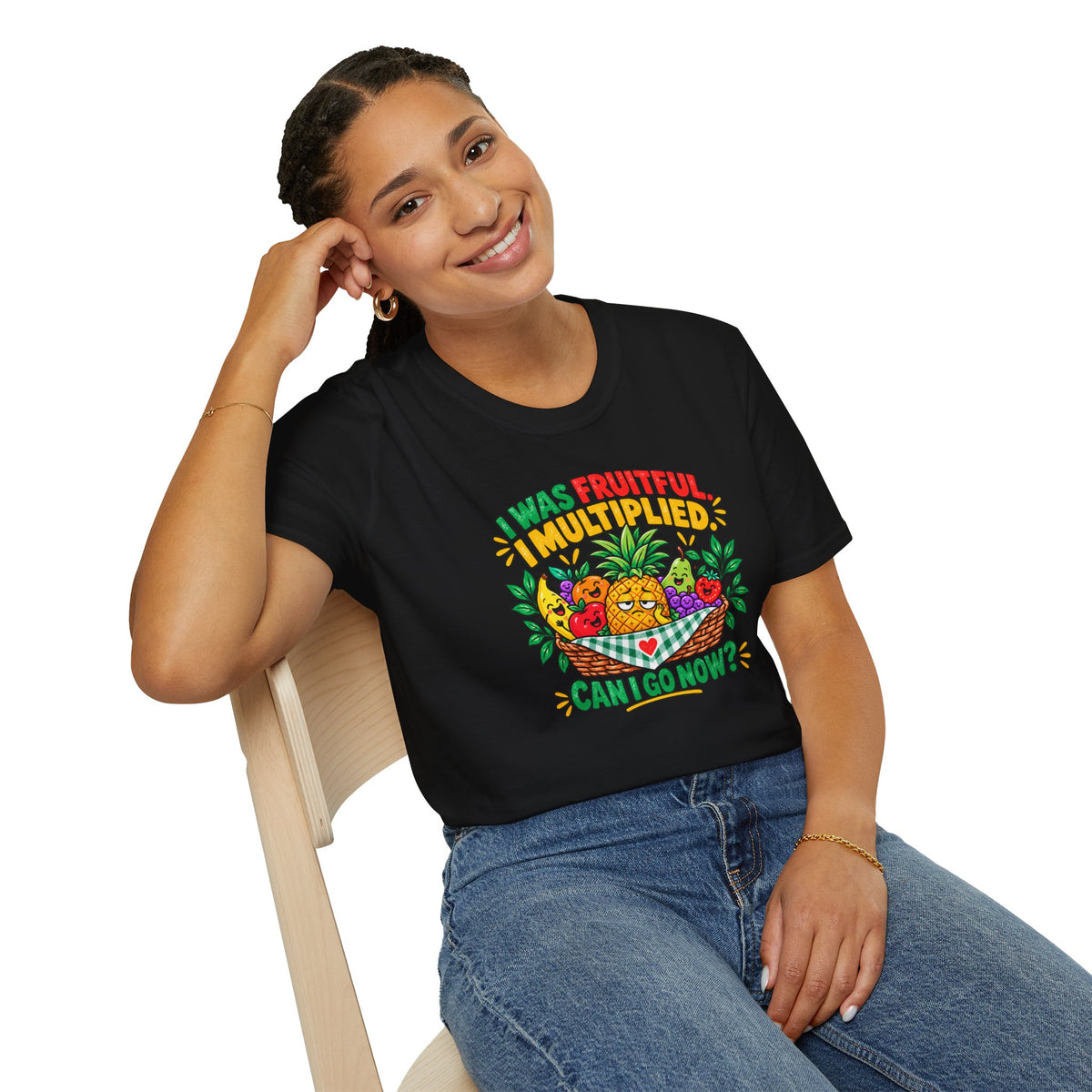 I Was Fruitful I Multiplied T-Shirt —  Graphic Tee