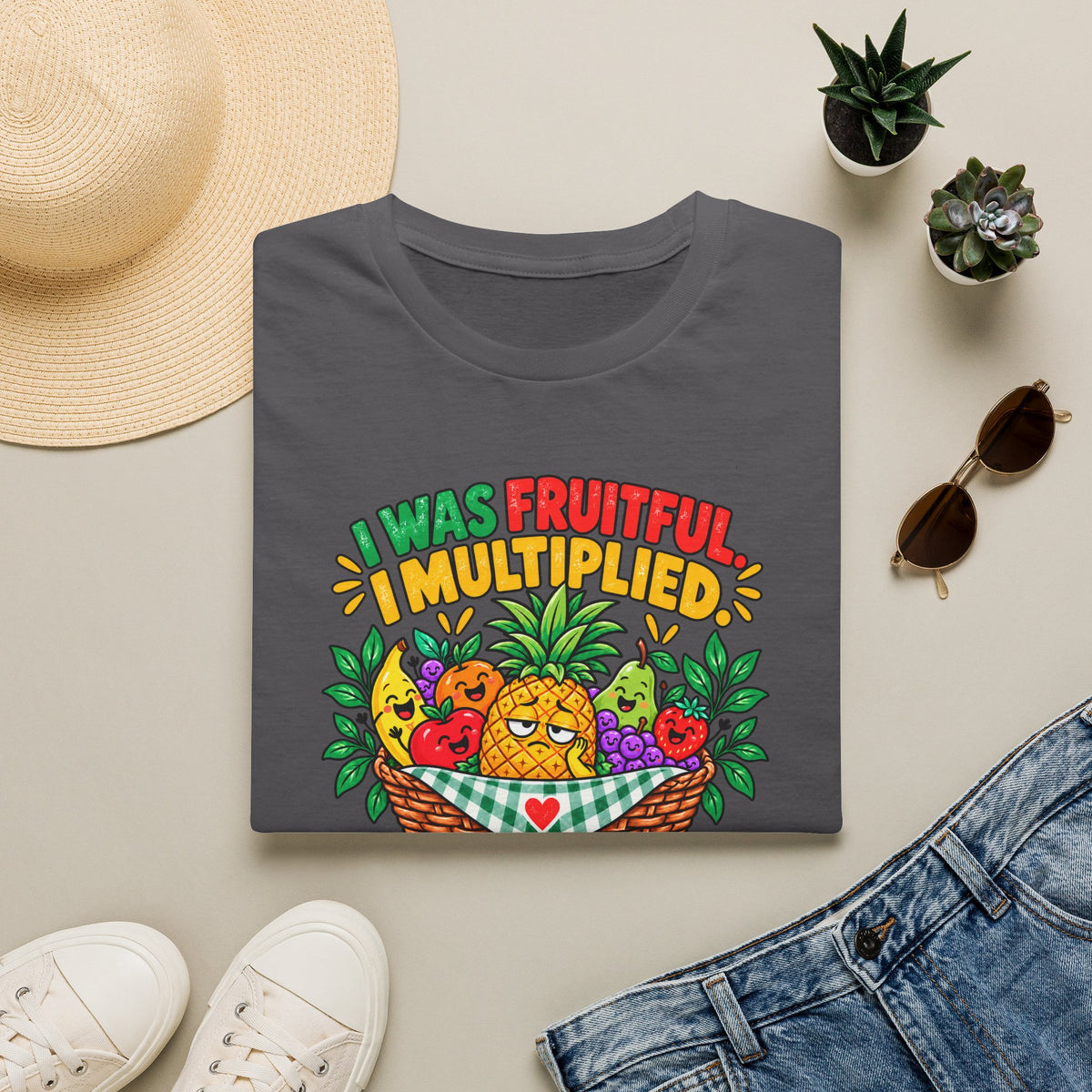 I Was Fruitful I Multiplied T-Shirt —  Graphic Tee