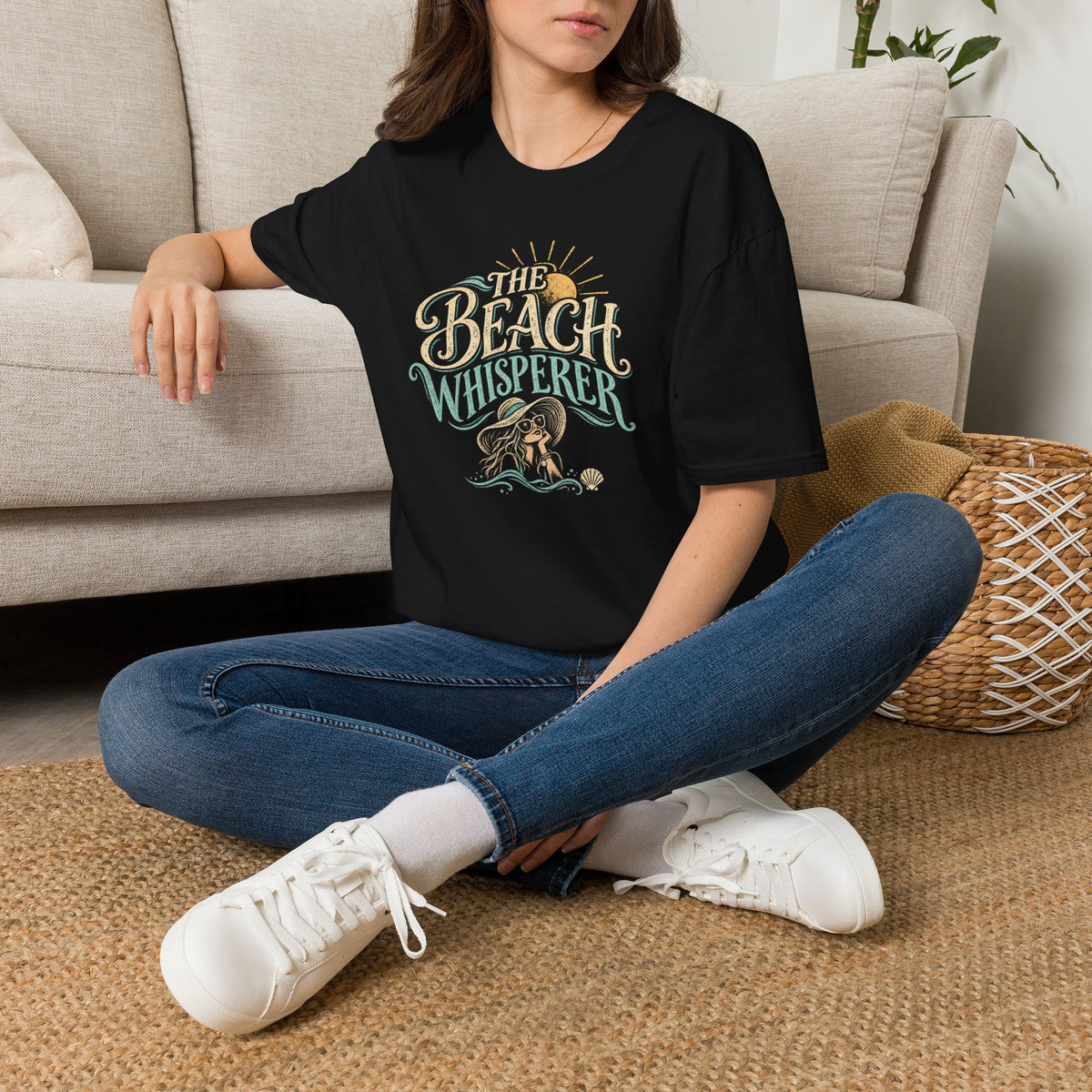 The Beach Whisperer T-Shirt — Vintage Coastal Surf Tee