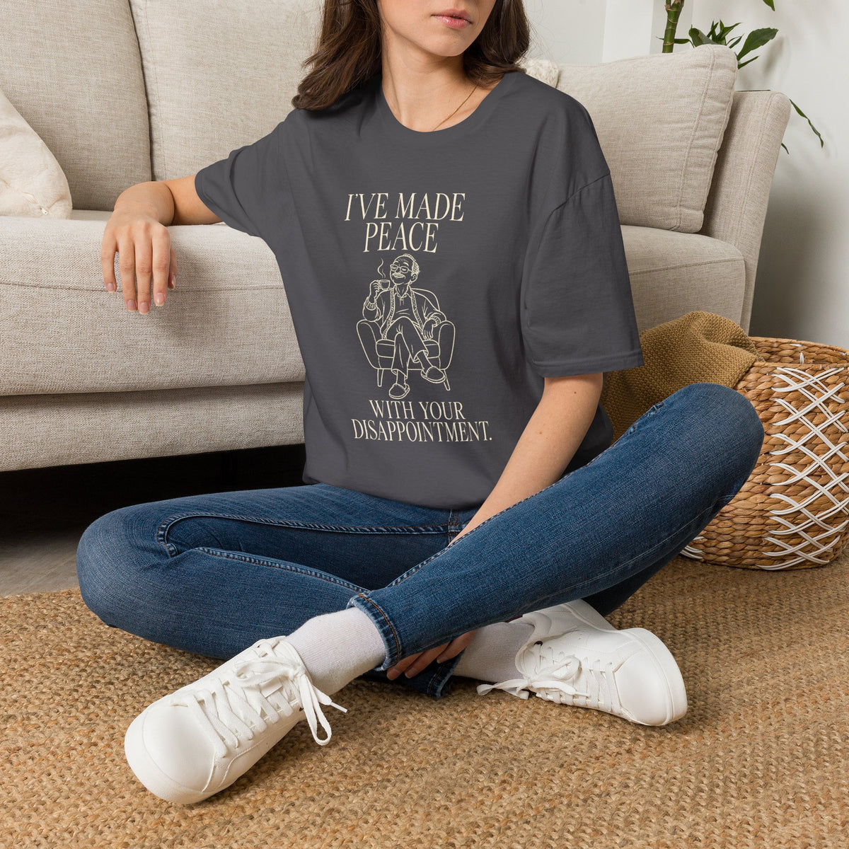 I've Made Peace T-Shirt — "I've Made Peace With Your Disappointment" Graphic Tee